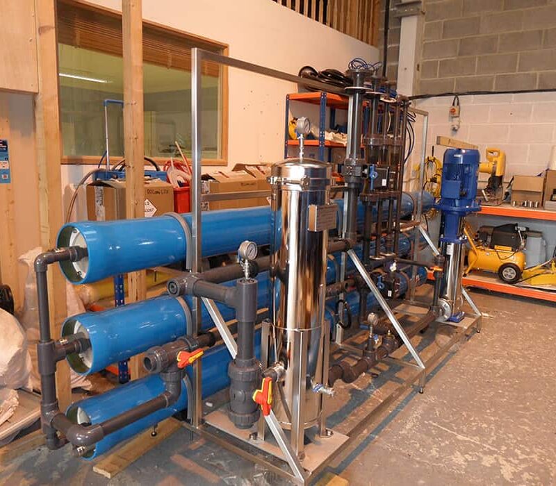 AquTai reverse osmosis system in manufacture